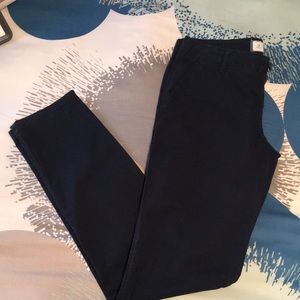 Abercrombie & Fitch size 0R navy blue khaki